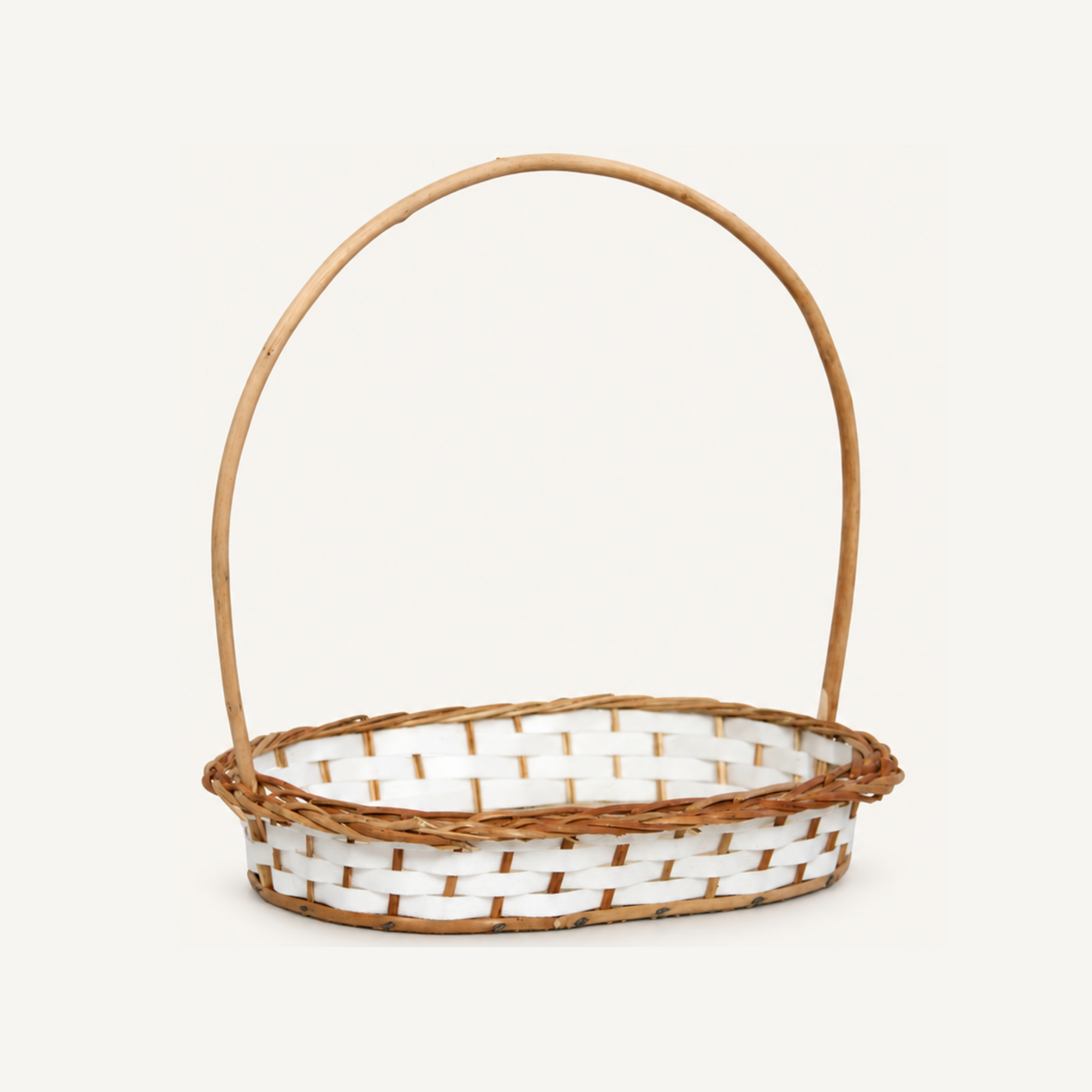 Cesta Oval com Trança