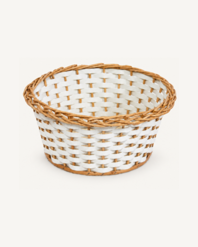 Cesta Redonda Box com Trança