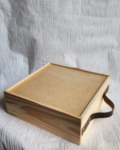 Caixa Pinus Tampa de MDF