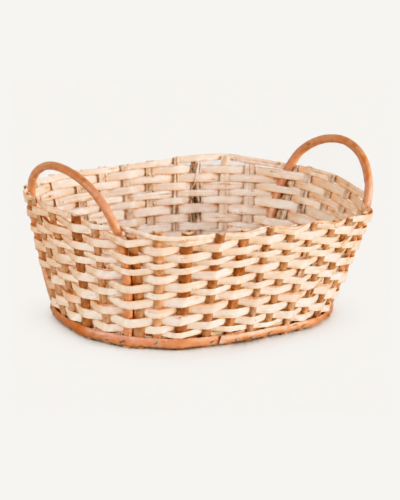 Cesta Oval Box sem Trança Vime